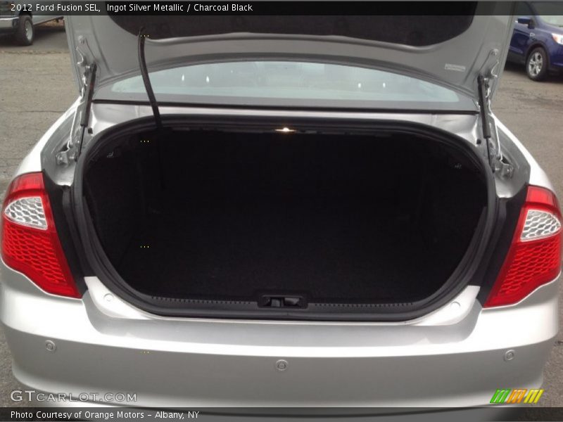Ingot Silver Metallic / Charcoal Black 2012 Ford Fusion SEL