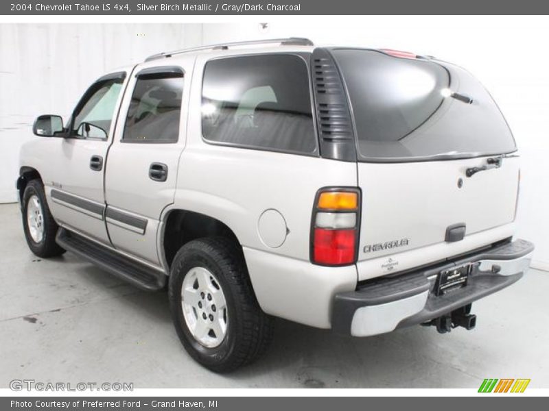 Silver Birch Metallic / Gray/Dark Charcoal 2004 Chevrolet Tahoe LS 4x4