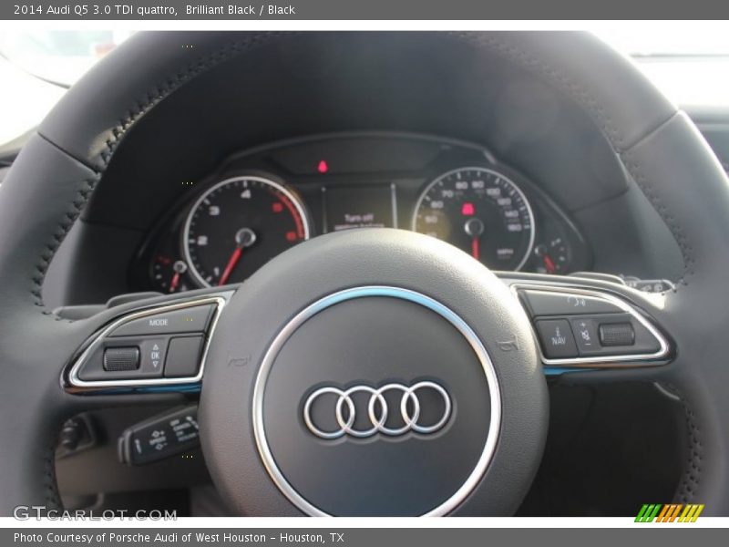 Brilliant Black / Black 2014 Audi Q5 3.0 TDI quattro