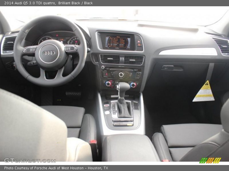 Brilliant Black / Black 2014 Audi Q5 3.0 TDI quattro