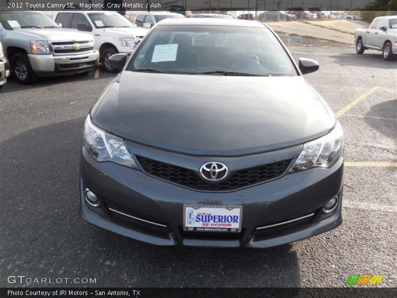 Magnetic Gray Metallic / Ash 2012 Toyota Camry SE