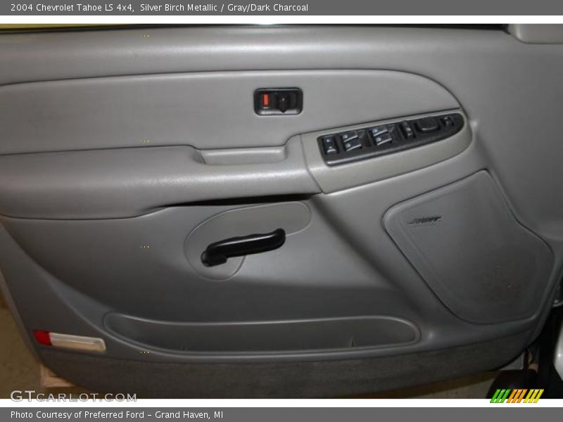 Silver Birch Metallic / Gray/Dark Charcoal 2004 Chevrolet Tahoe LS 4x4