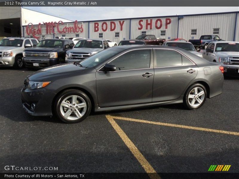Magnetic Gray Metallic / Ash 2012 Toyota Camry SE
