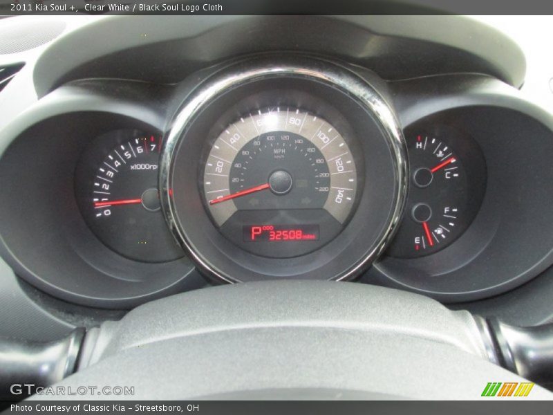 Clear White / Black Soul Logo Cloth 2011 Kia Soul +