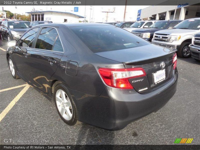 Magnetic Gray Metallic / Ash 2012 Toyota Camry SE