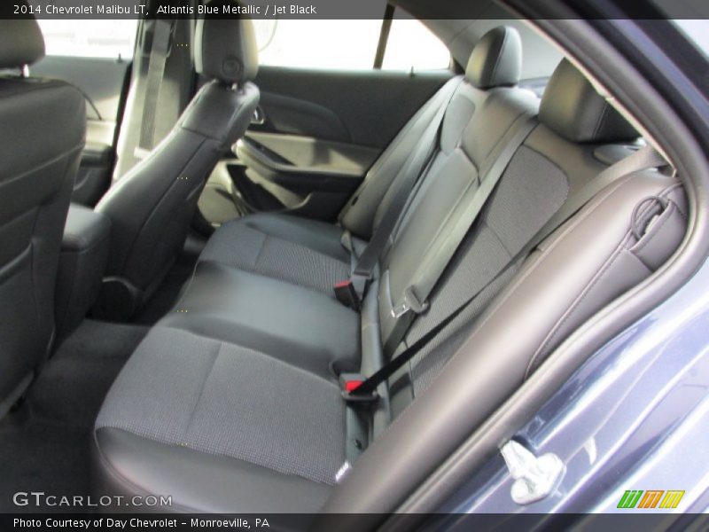 Atlantis Blue Metallic / Jet Black 2014 Chevrolet Malibu LT