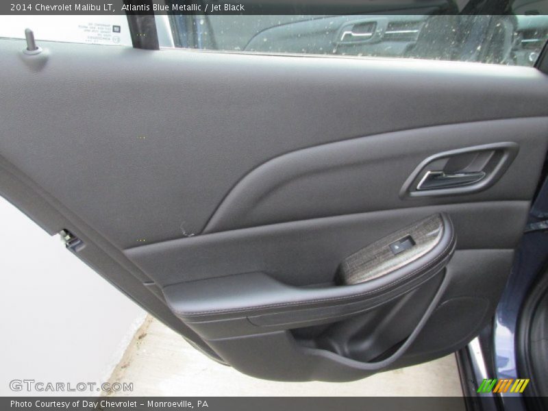 Atlantis Blue Metallic / Jet Black 2014 Chevrolet Malibu LT