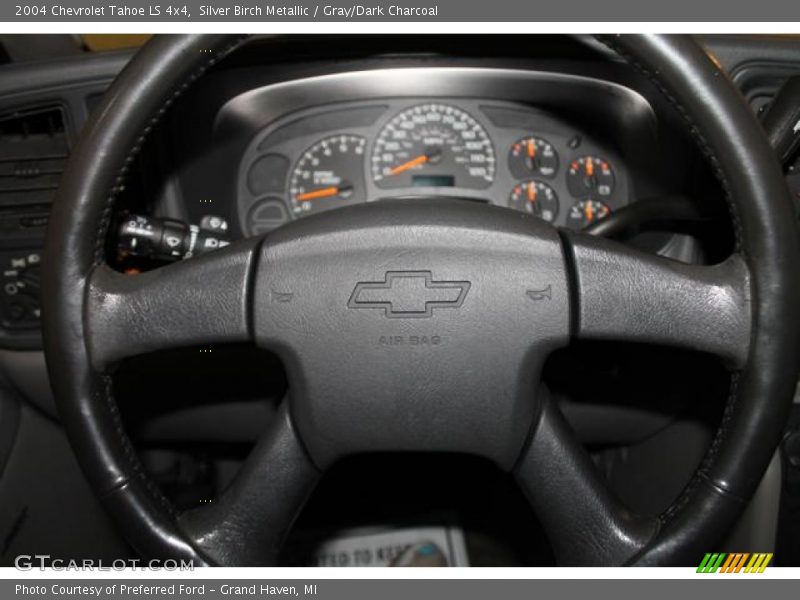Silver Birch Metallic / Gray/Dark Charcoal 2004 Chevrolet Tahoe LS 4x4