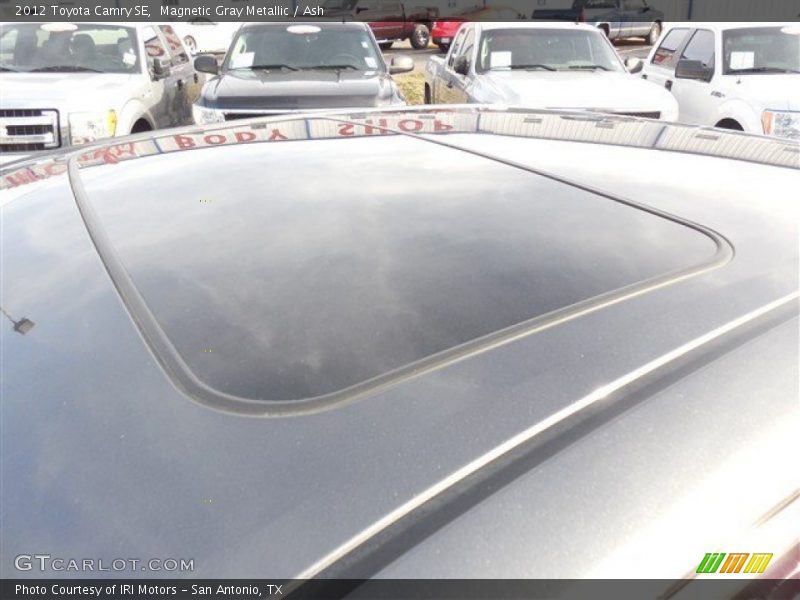 Magnetic Gray Metallic / Ash 2012 Toyota Camry SE