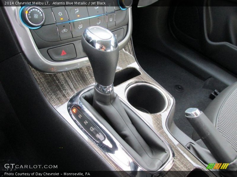 Atlantis Blue Metallic / Jet Black 2014 Chevrolet Malibu LT