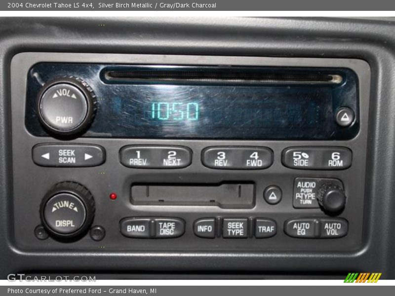 Silver Birch Metallic / Gray/Dark Charcoal 2004 Chevrolet Tahoe LS 4x4