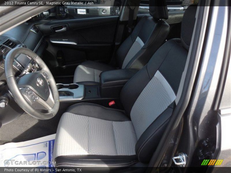 Magnetic Gray Metallic / Ash 2012 Toyota Camry SE