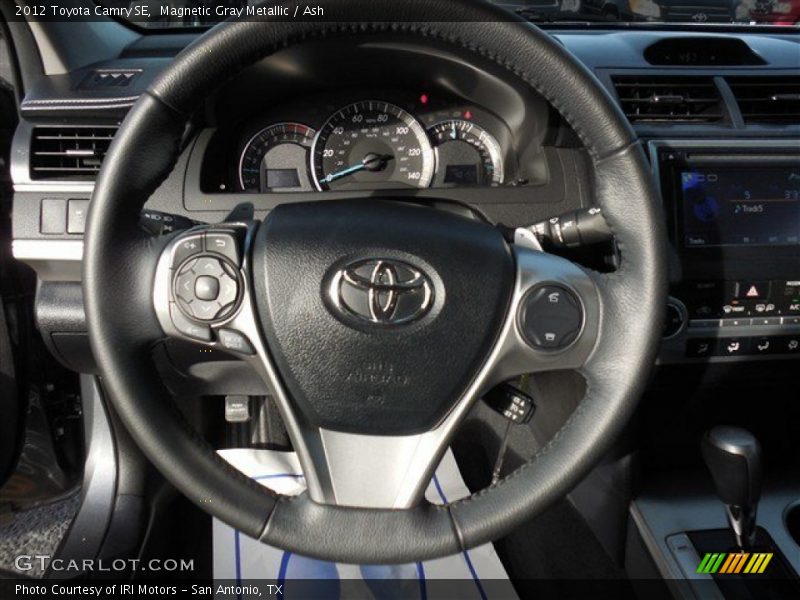 Magnetic Gray Metallic / Ash 2012 Toyota Camry SE