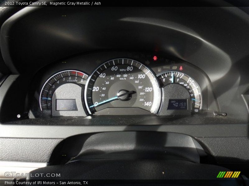 Magnetic Gray Metallic / Ash 2012 Toyota Camry SE
