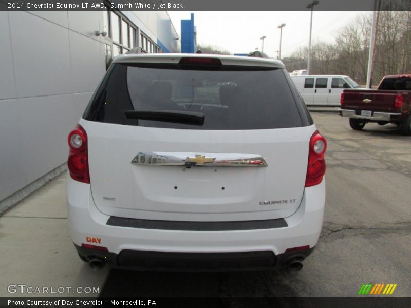 Summit White / Jet Black 2014 Chevrolet Equinox LT AWD