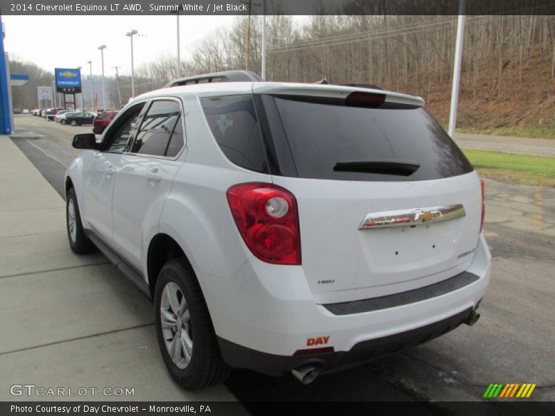 Summit White / Jet Black 2014 Chevrolet Equinox LT AWD