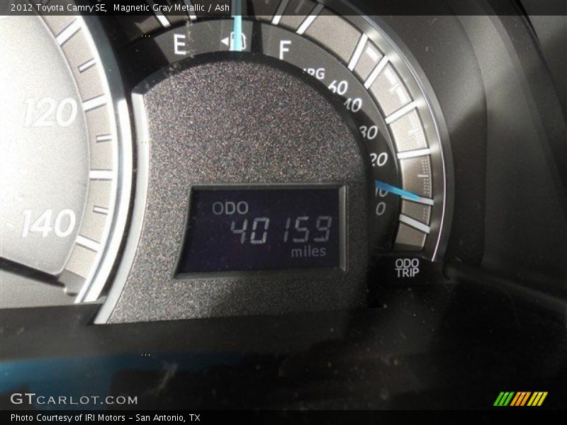 Magnetic Gray Metallic / Ash 2012 Toyota Camry SE