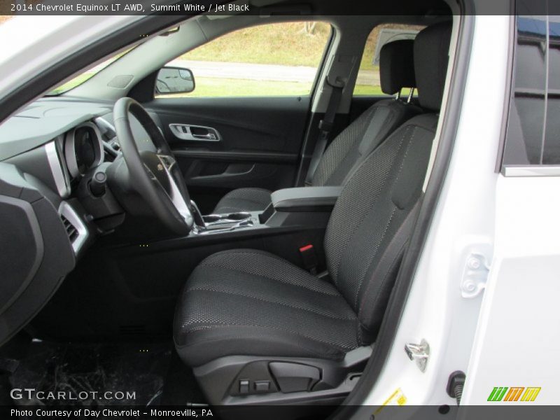 Summit White / Jet Black 2014 Chevrolet Equinox LT AWD