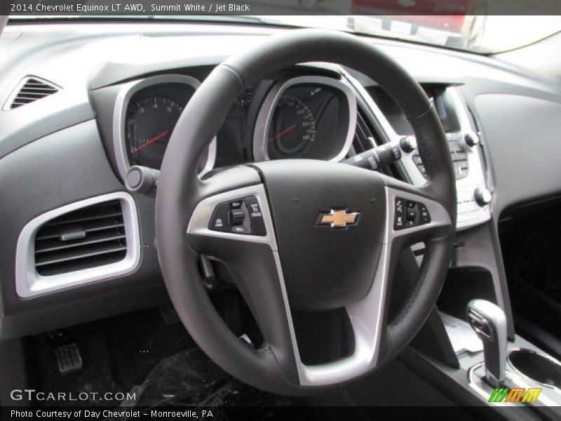 Summit White / Jet Black 2014 Chevrolet Equinox LT AWD