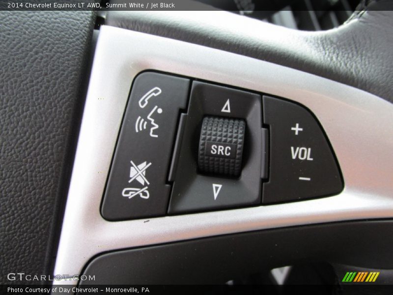 Summit White / Jet Black 2014 Chevrolet Equinox LT AWD