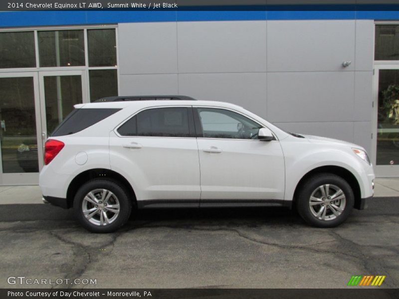 Summit White / Jet Black 2014 Chevrolet Equinox LT AWD