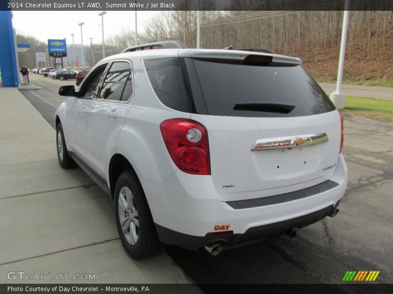Summit White / Jet Black 2014 Chevrolet Equinox LT AWD