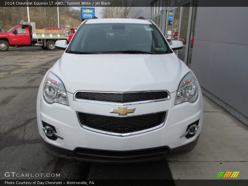 Summit White / Jet Black 2014 Chevrolet Equinox LT AWD