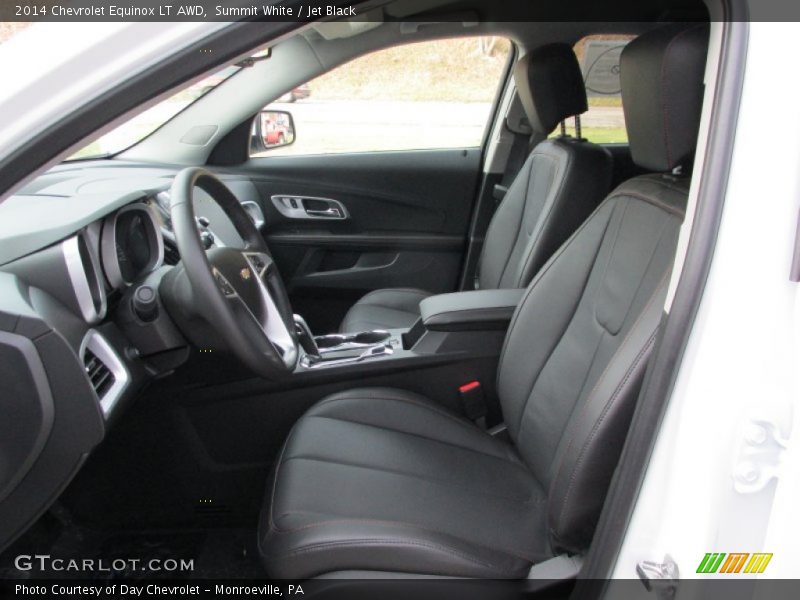 Summit White / Jet Black 2014 Chevrolet Equinox LT AWD