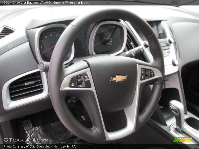 Summit White / Jet Black 2014 Chevrolet Equinox LT AWD