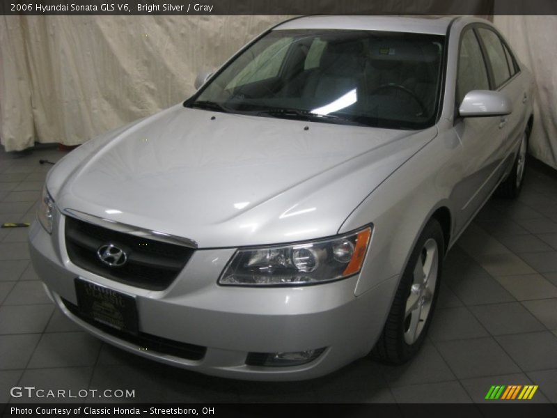 Bright Silver / Gray 2006 Hyundai Sonata GLS V6