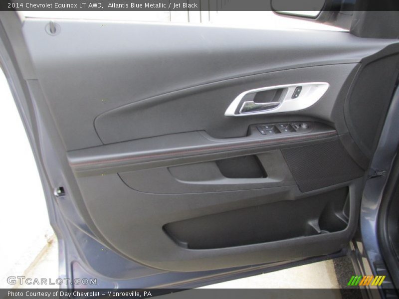 Atlantis Blue Metallic / Jet Black 2014 Chevrolet Equinox LT AWD