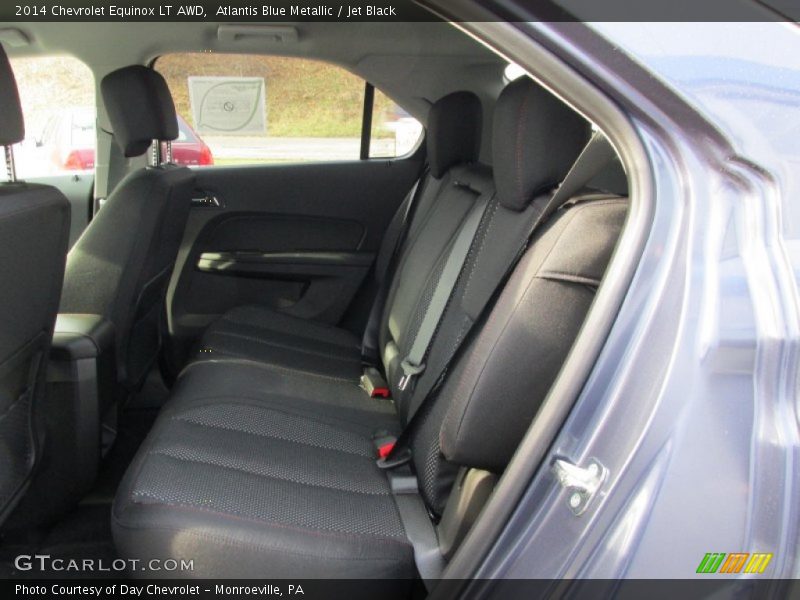 Atlantis Blue Metallic / Jet Black 2014 Chevrolet Equinox LT AWD