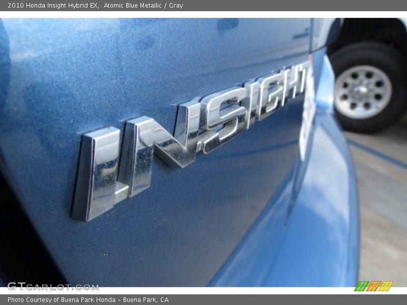 Atomic Blue Metallic / Gray 2010 Honda Insight Hybrid EX