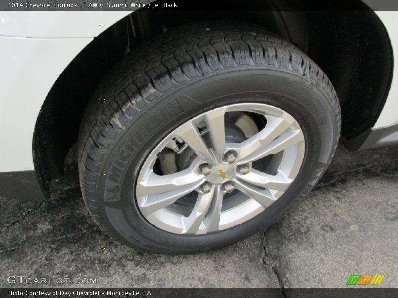 Summit White / Jet Black 2014 Chevrolet Equinox LT AWD