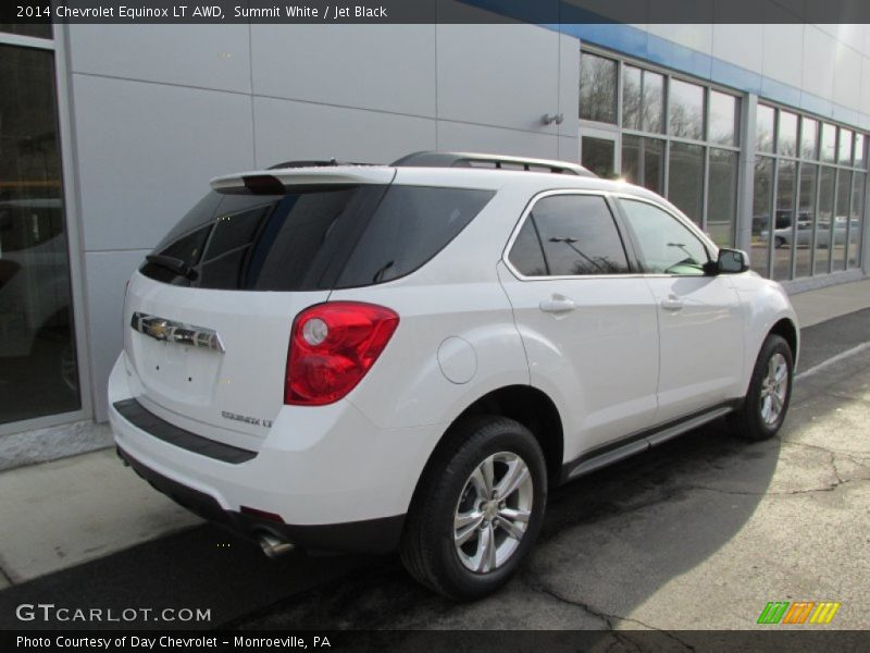 Summit White / Jet Black 2014 Chevrolet Equinox LT AWD