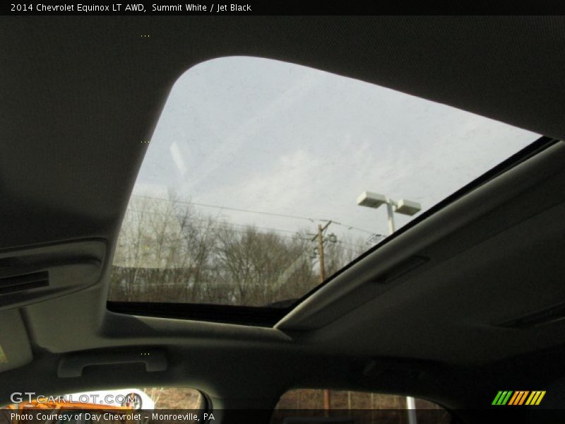 Summit White / Jet Black 2014 Chevrolet Equinox LT AWD