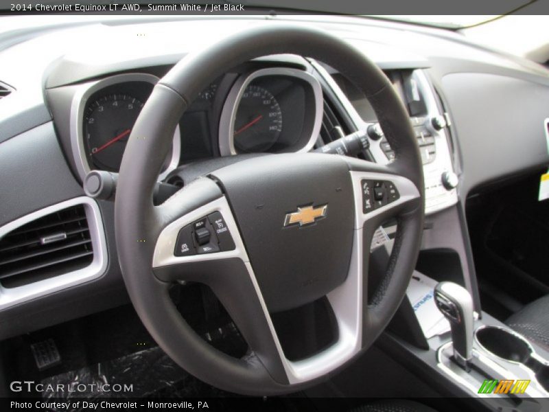 Summit White / Jet Black 2014 Chevrolet Equinox LT AWD