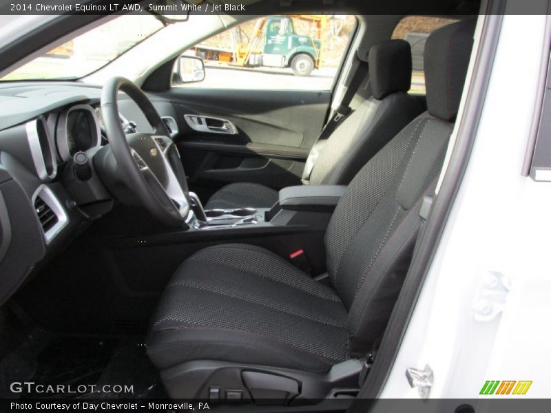 Summit White / Jet Black 2014 Chevrolet Equinox LT AWD