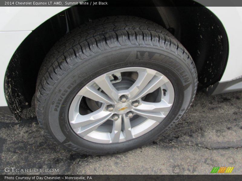 Summit White / Jet Black 2014 Chevrolet Equinox LT AWD