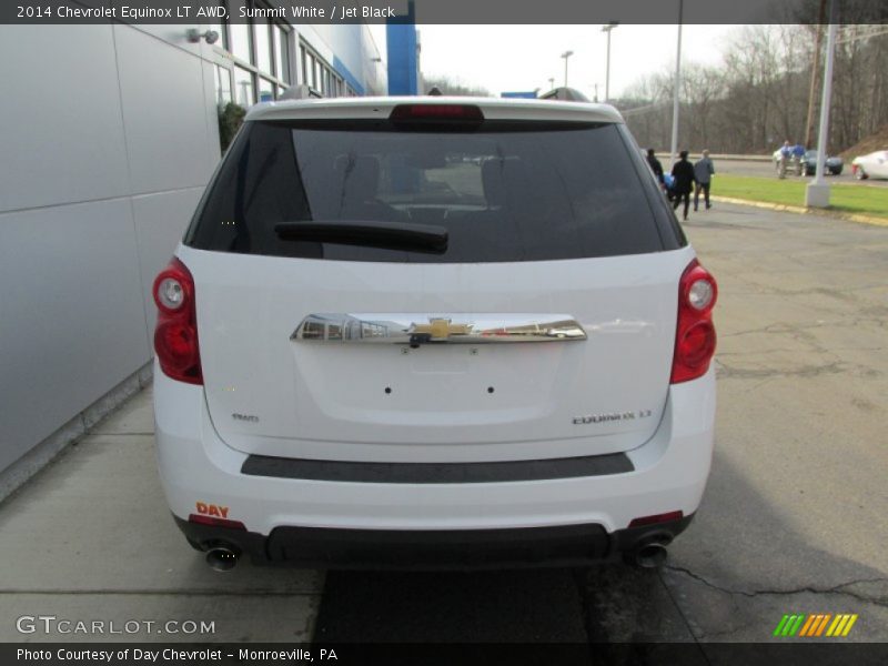 Summit White / Jet Black 2014 Chevrolet Equinox LT AWD