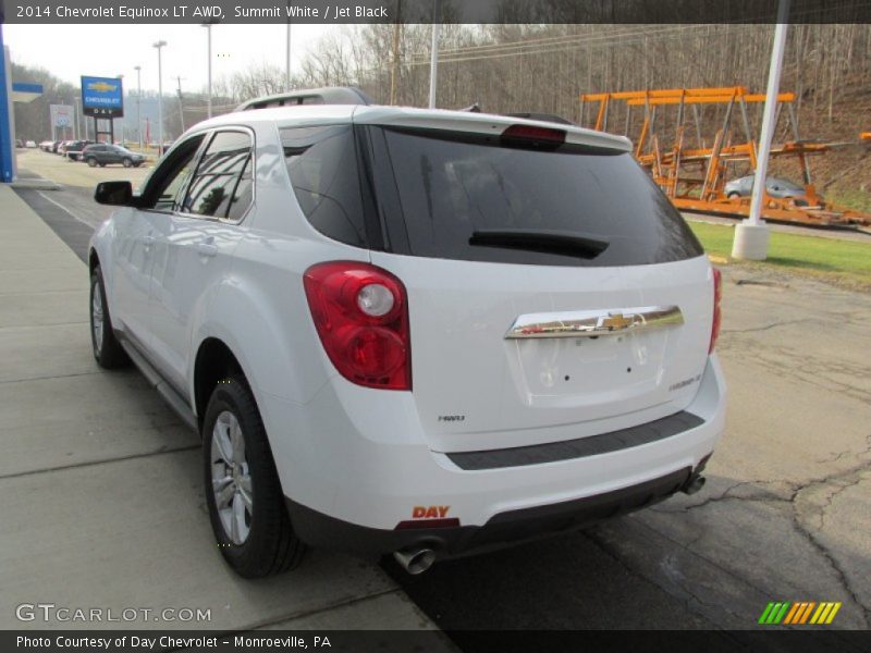 Summit White / Jet Black 2014 Chevrolet Equinox LT AWD
