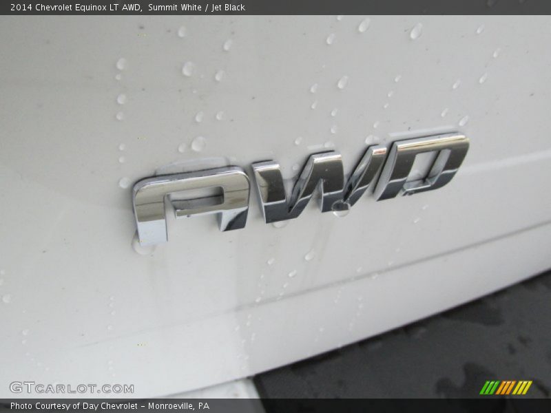 Summit White / Jet Black 2014 Chevrolet Equinox LT AWD