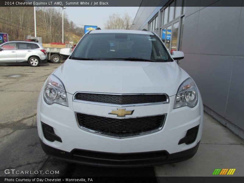 Summit White / Jet Black 2014 Chevrolet Equinox LT AWD