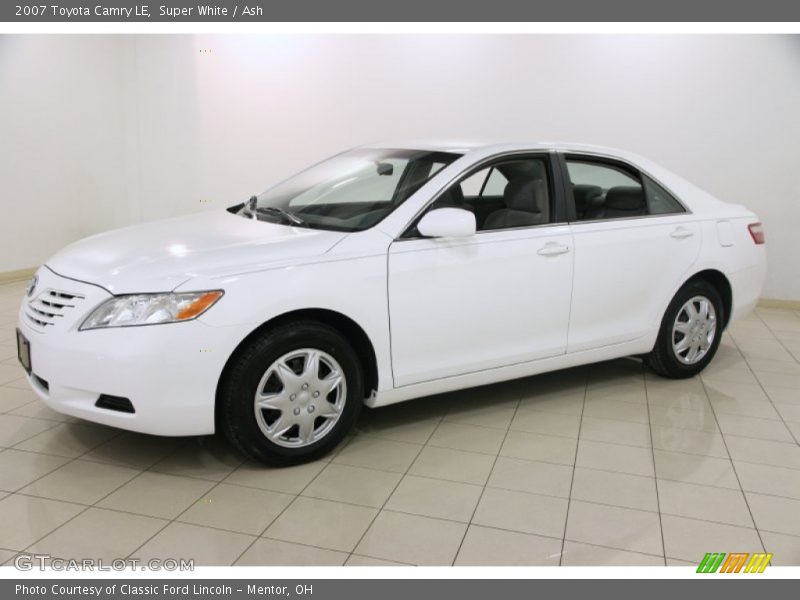 Super White / Ash 2007 Toyota Camry LE