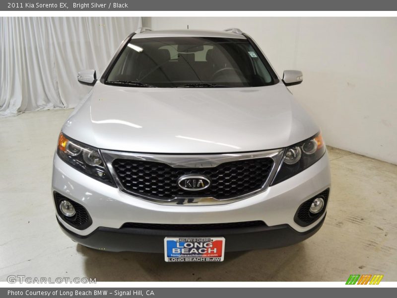 Bright Silver / Black 2011 Kia Sorento EX