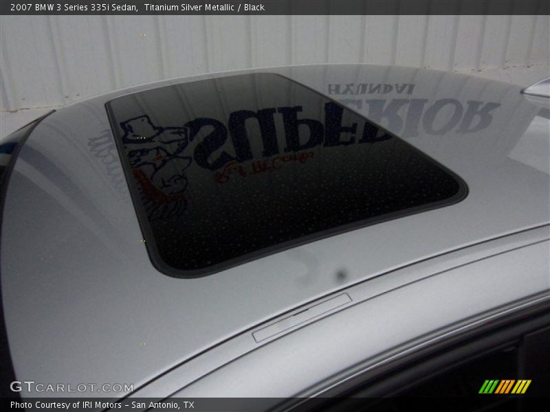 Titanium Silver Metallic / Black 2007 BMW 3 Series 335i Sedan