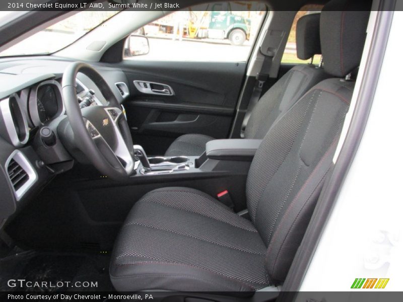 Summit White / Jet Black 2014 Chevrolet Equinox LT AWD