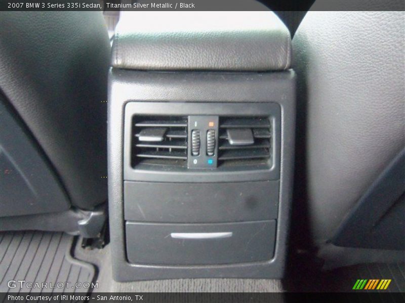 Titanium Silver Metallic / Black 2007 BMW 3 Series 335i Sedan