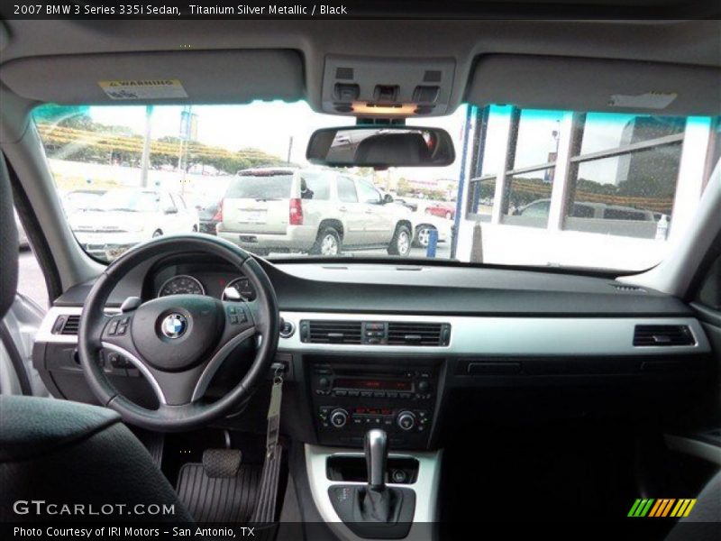 Titanium Silver Metallic / Black 2007 BMW 3 Series 335i Sedan
