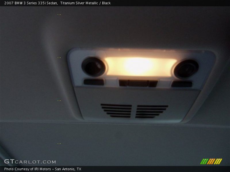 Titanium Silver Metallic / Black 2007 BMW 3 Series 335i Sedan